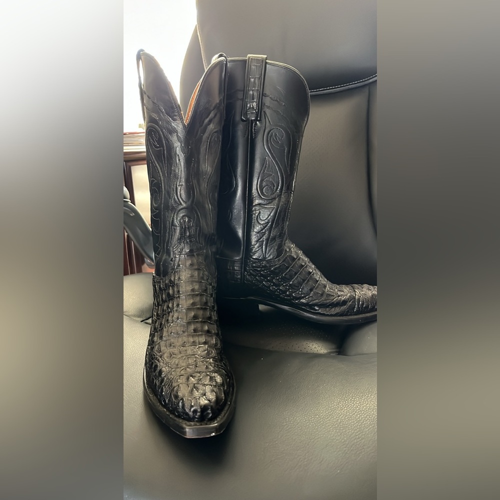 Luchesse Alligator Boots 7.5 Ladies